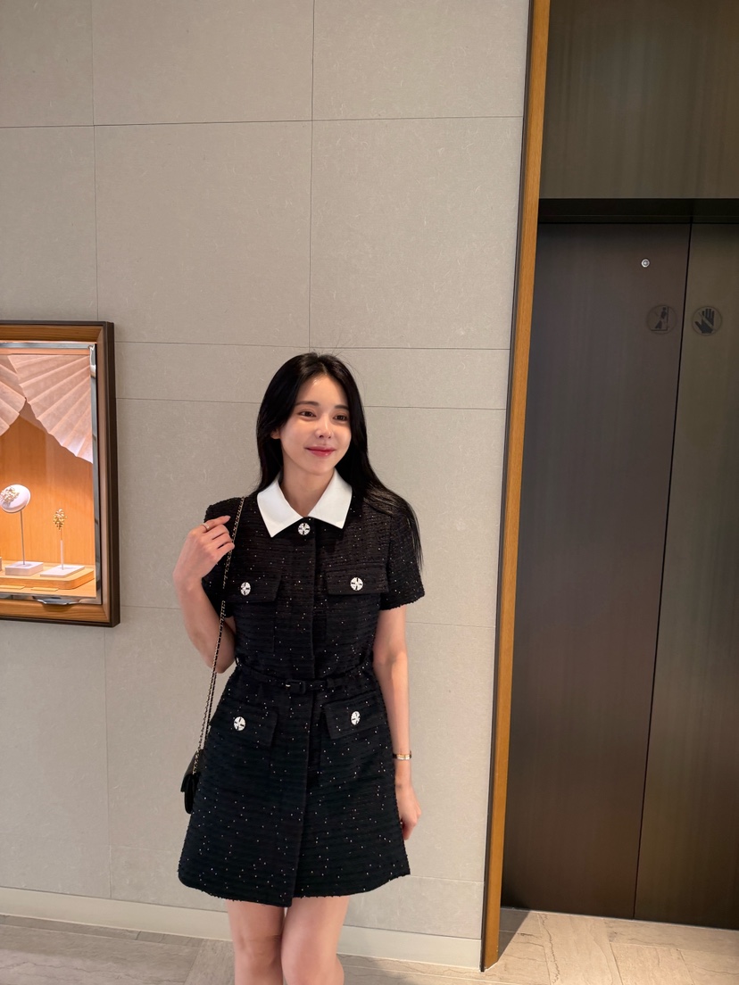 LAVIEU韓國代購女裝新品人氣真品推薦職業熱賣連衣裙含腰帶LAVIEU連衣裙