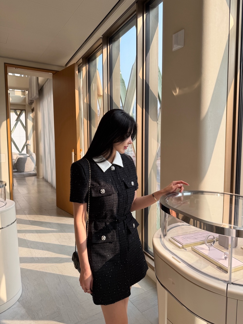 LAVIEU韓國代購女裝新品人氣真品推薦職業熱賣連衣裙含腰帶LAVIEU連衣裙