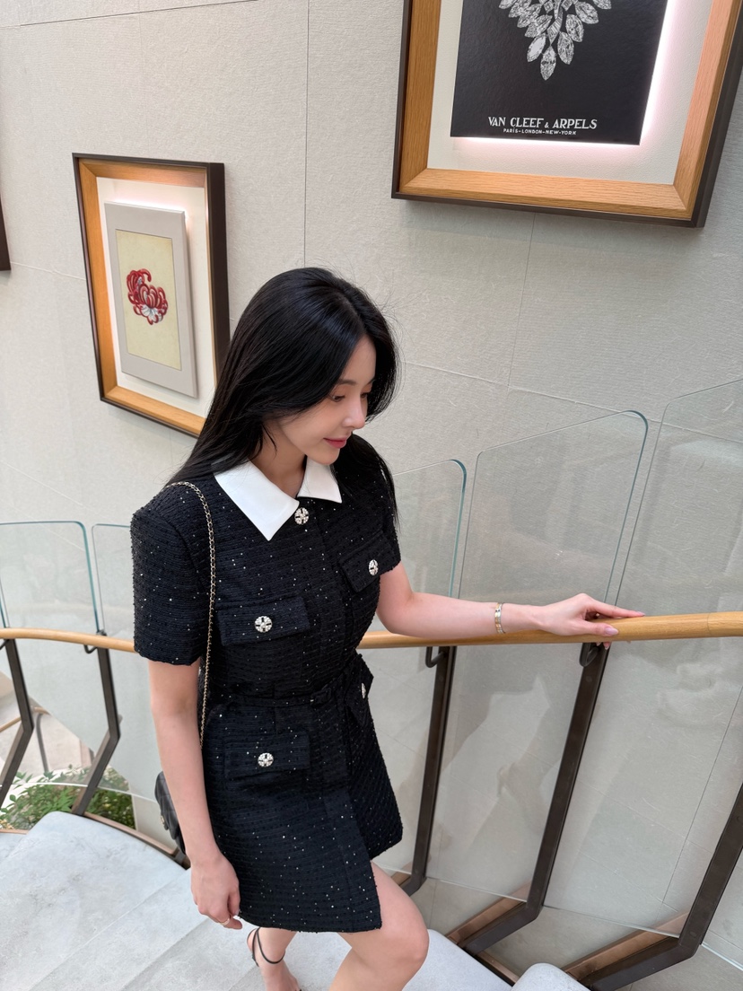 LAVIEU韓國代購女裝新品人氣真品推薦職業熱賣連衣裙含腰帶LAVIEU連衣裙