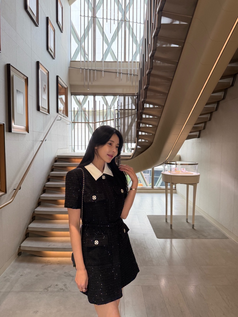 LAVIEU韓國代購女裝新品人氣真品推薦職業熱賣連衣裙含腰帶LAVIEU連衣裙