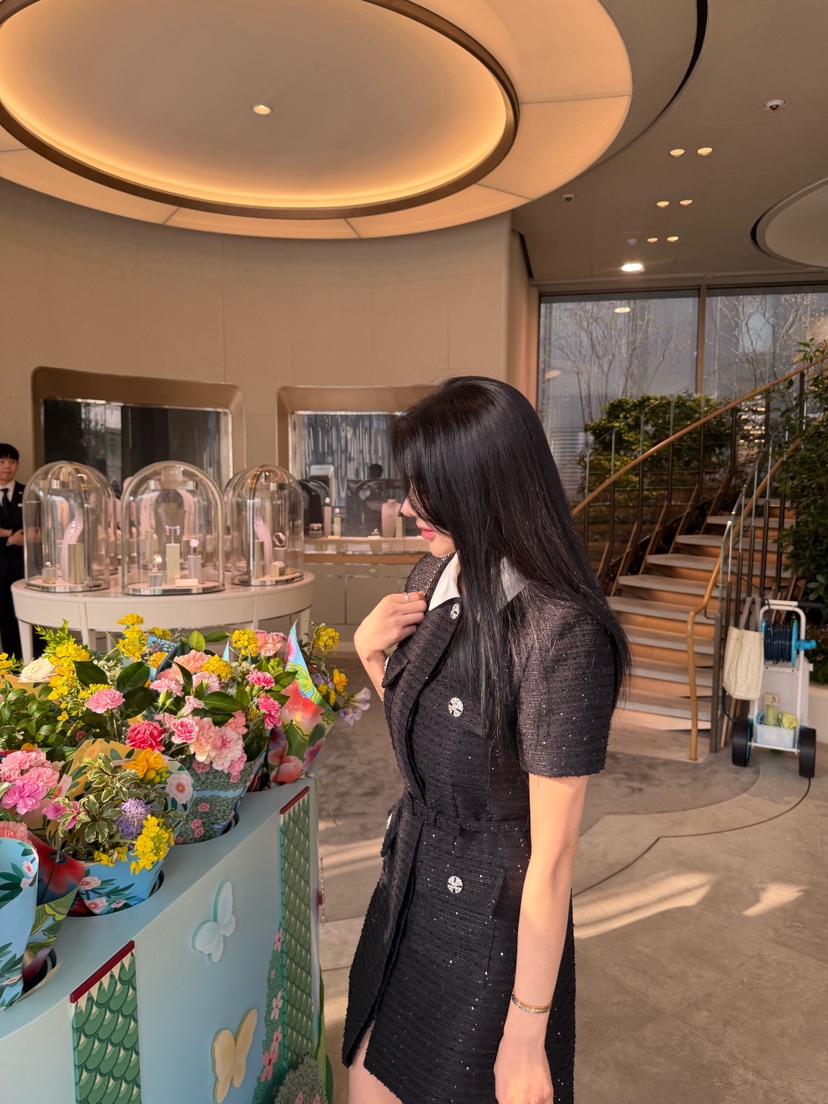 LAVIEU韓國代購女裝新品人氣真品推薦職業熱賣連衣裙含腰帶LAVIEU連衣裙