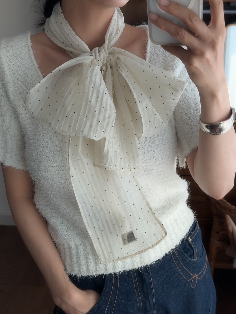 MILUI韓國直郵女士新品熱賣推薦26春夏時尚職業圍巾披肩圍巾MILUI圍巾/披肩