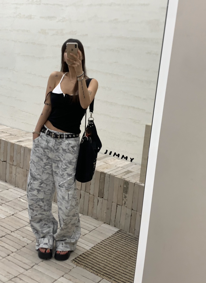 JIMMY東大門代購女裝新款人氣職業真品推薦時尚26春夏吊帶背心JIMMY/REMAKE吊帶/背心