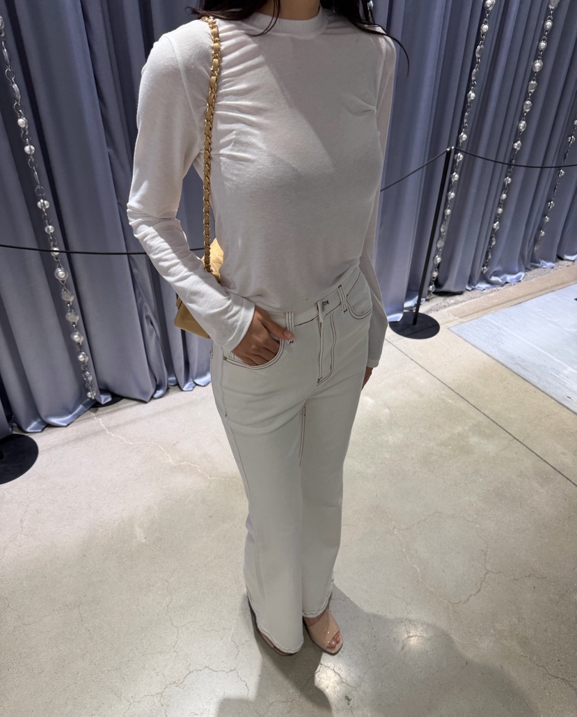 LAVIEU韓國直郵女士新品推薦26春夏熱賣真品休閑褲喇叭長款LAVIEU休閑褲