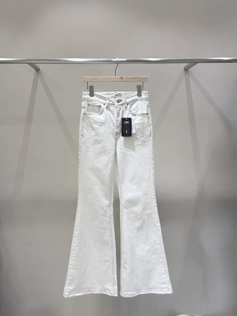 LAVIEU韓國直郵女士新品推薦26春夏熱賣真品休閑褲喇叭長款LAVIEU休閑褲圖色1