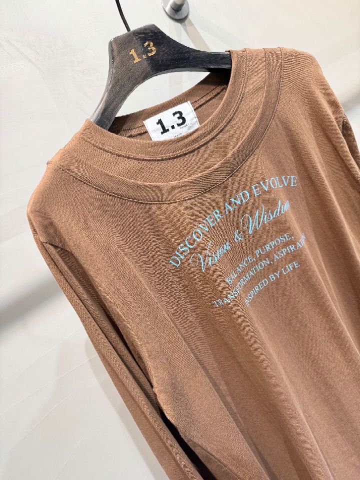 1.3韓國直郵女士新款時尚人氣熱賣休閑推薦職業真品長袖T恤1.3長袖T恤