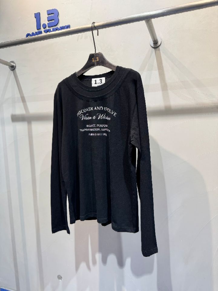 1.3韓國直郵女士新款時尚人氣熱賣休閑推薦職業真品長袖T恤1.3長袖T恤