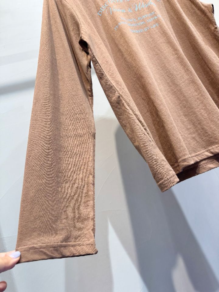 1.3韓國直郵女士新款時尚人氣熱賣休閑推薦職業真品長袖T恤1.3長袖T恤