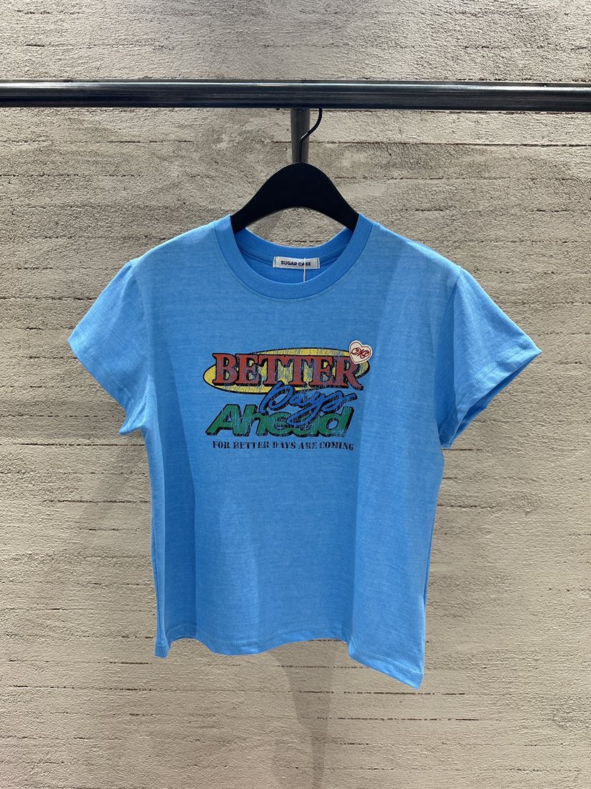 SUGAR CASE東大門代購女裝新品人氣推薦休閑職業熱賣T恤SUGAR CASET恤圖色1