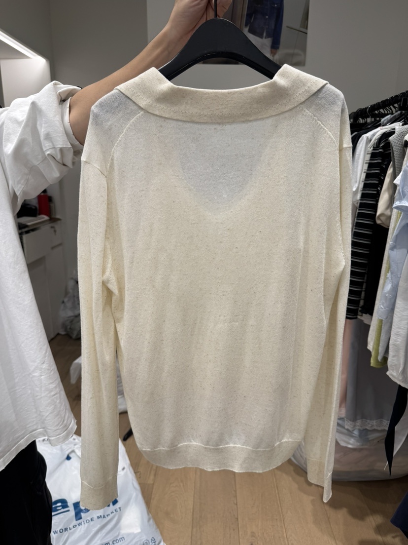 BIEN GARDER東大門代購女士新款熱賣針織衫不含吊帶亞麻布BIEN GARDER針織衫