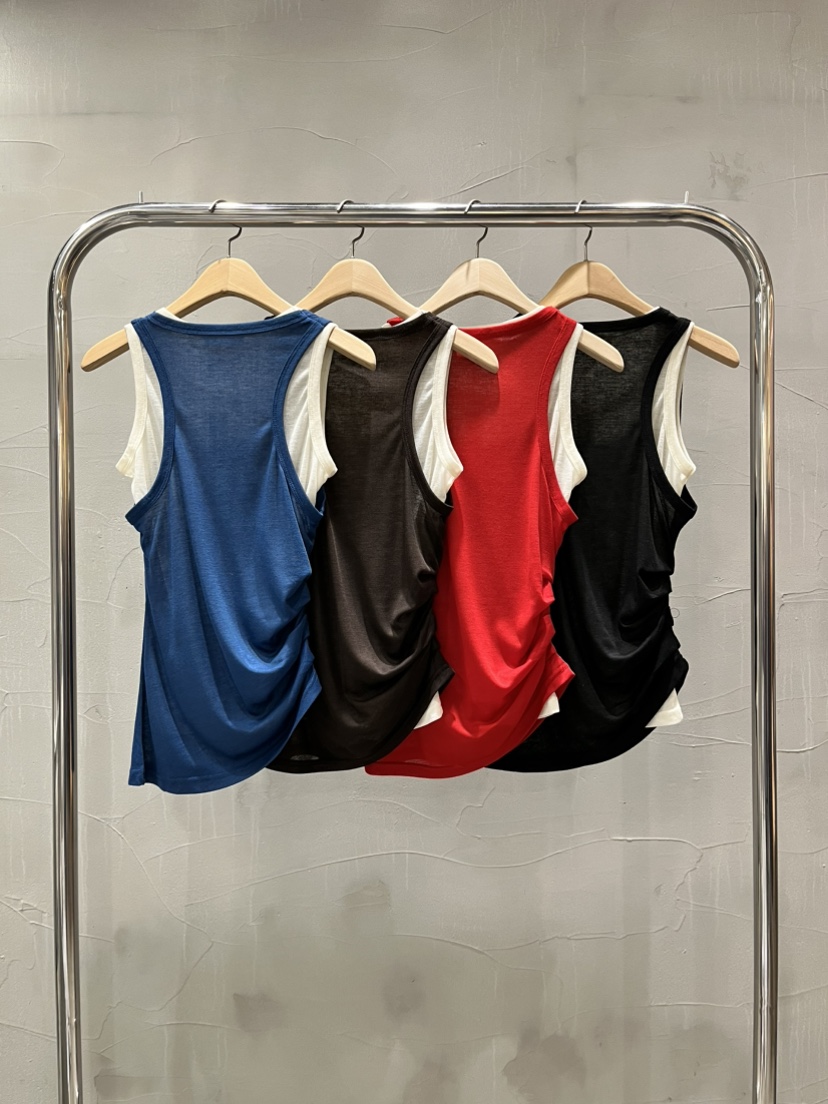 INSSENSE-A韓國直郵女士新款26春夏時尚真品吊帶背心褶皺INSSENSE-A吊帶/背心