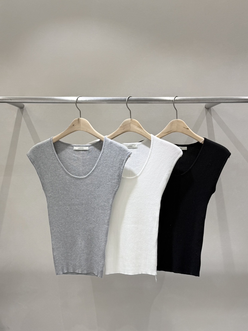 LAVIEU韓國直郵女裝新款真品26春夏人氣時尚職業推薦針織衫LAVIEU針織衫