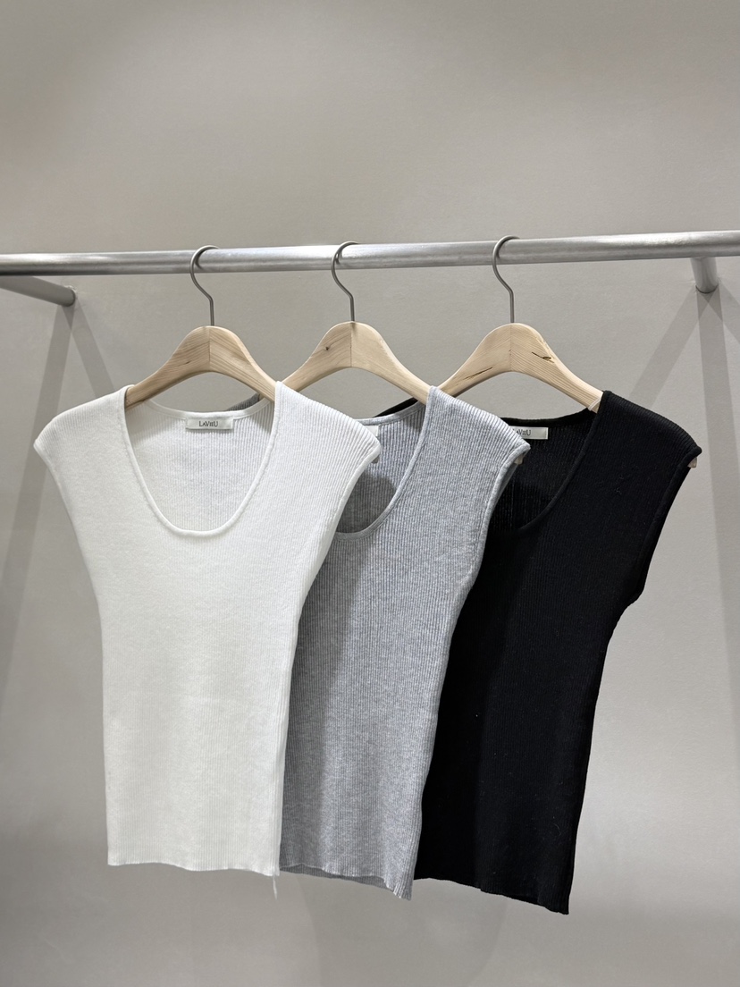 LAVIEU韓國直郵女裝新款真品26春夏人氣時尚職業推薦針織衫LAVIEU針織衫