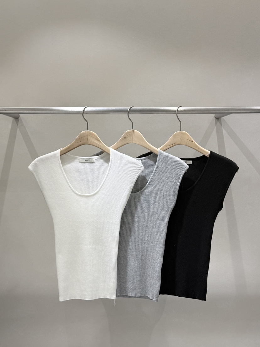 LAVIEU韓國直郵女裝新款真品26春夏人氣時尚職業推薦針織衫LAVIEU針織衫