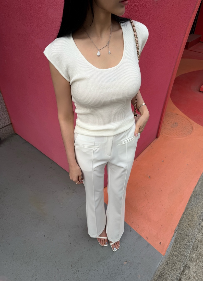 LAVIEU韓國直郵女裝新款真品26春夏人氣時尚職業推薦針織衫LAVIEU針織衫