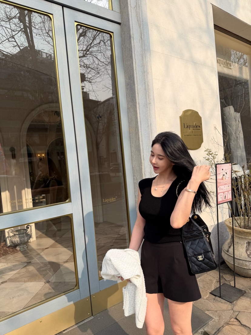 LAVIEU韓國直郵女裝新款真品26春夏人氣時尚職業推薦針織衫LAVIEU針織衫