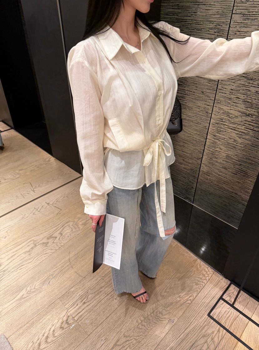 LAVIEU東大門直郵女士新款推薦真品人氣26春夏襯衫蕾絲衫LAVIEU襯衫/蕾絲衫