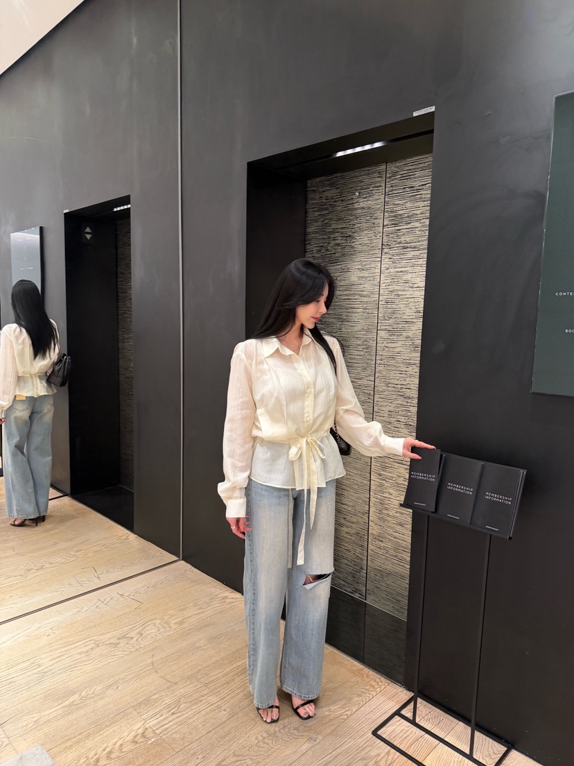 LAVIEU東大門直郵女士新款推薦真品人氣26春夏襯衫蕾絲衫LAVIEU襯衫/蕾絲衫