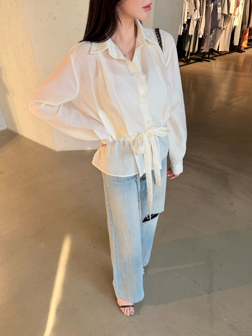 LAVIEU東大門直郵女士新款推薦真品人氣26春夏襯衫蕾絲衫LAVIEU襯衫/蕾絲衫