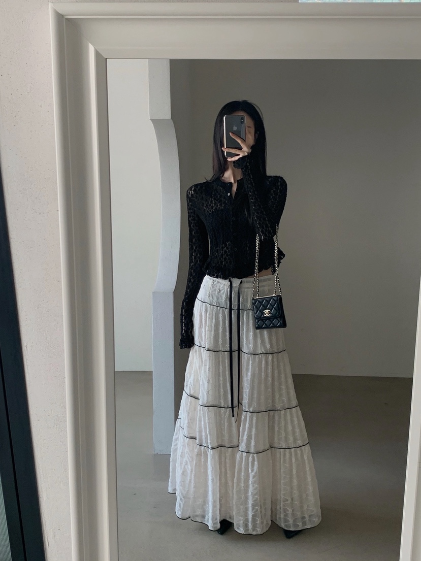 VERANDA韓國直郵女裝新款休閑真品時尚推薦襯衫蕾絲衫蕾絲花VERANDA襯衫/蕾絲衫