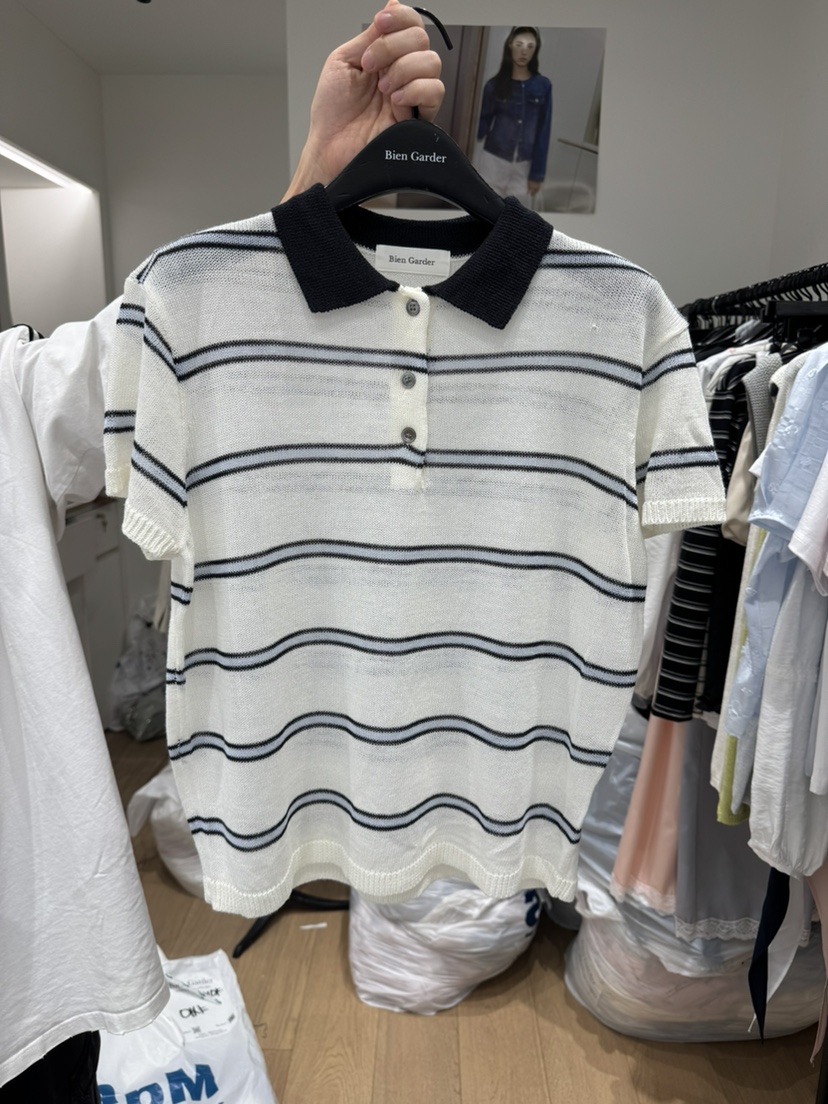 BIEN GARDER東大門直郵女士新款26春夏熱賣人氣休閑針織衫BIEN GARDER針織衫圖色2