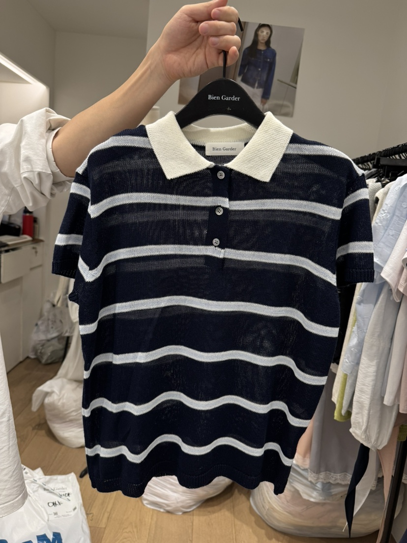 BIEN GARDER東大門直郵女士新款26春夏熱賣人氣休閑針織衫BIEN GARDER針織衫圖色3