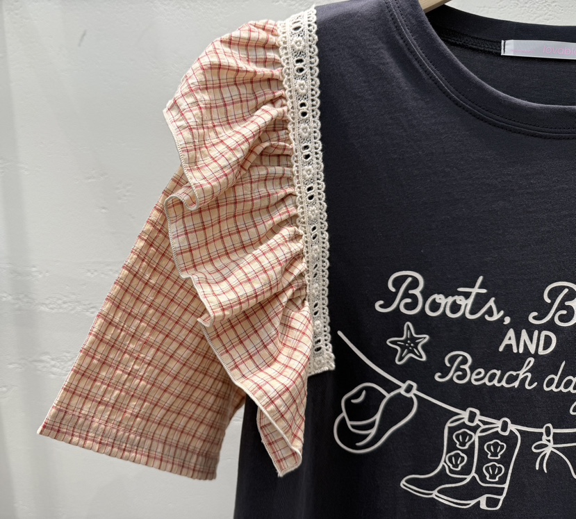 LOVABLE東大門實拍女裝新款熱賣職業26春夏真品時尚休閑T恤LOVABLET恤