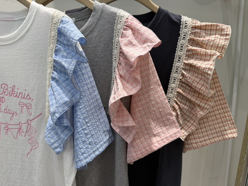 LOVABLE東大門實拍女裝新款熱賣職業26春夏真品時尚休閑T恤LOVABLET恤