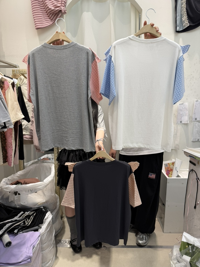 LOVABLE東大門實拍女裝新款熱賣職業26春夏真品時尚休閑T恤LOVABLET恤