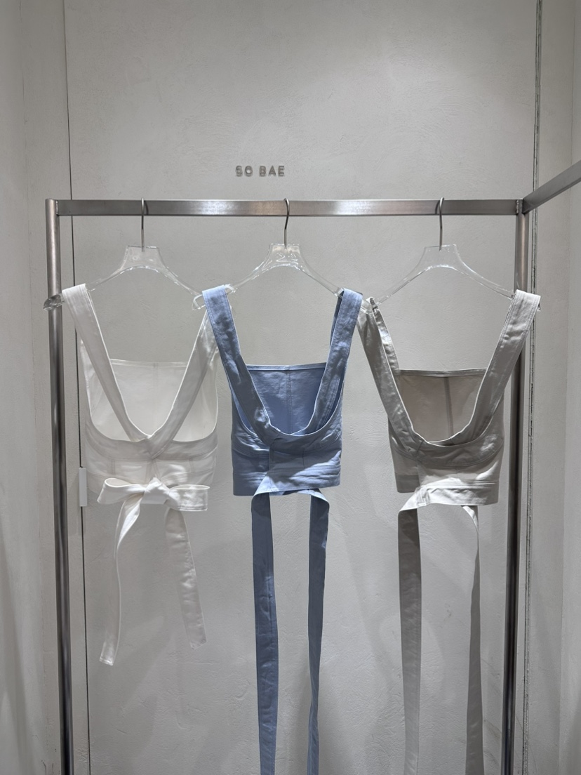 SO BAE東大門直郵女士新品職業26春夏時尚熱賣真品吊帶背心SO BAE吊帶/背心
