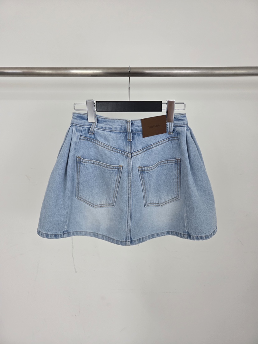 VERANDA東大門代購女裝新款推薦真品休閑職業26春夏裙褲復古VERANDA裙褲