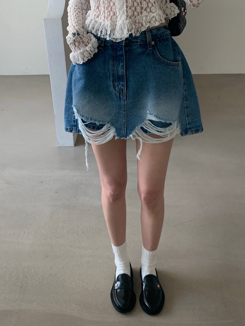 VERANDA東大門代購女裝新款推薦真品休閑職業26春夏裙褲復古VERANDA裙褲