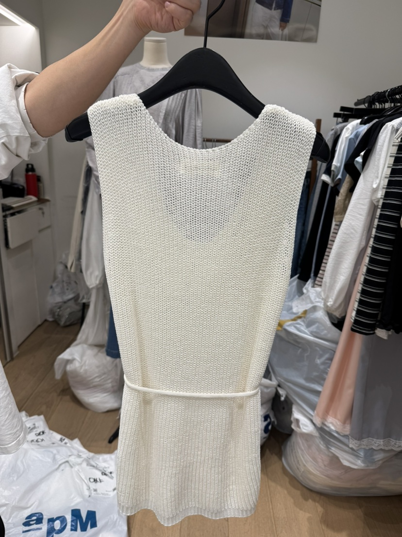 BIEN GARDER東大門代購女裝新款推薦真品吊帶背心含腰繩BIEN GARDER吊帶/背心