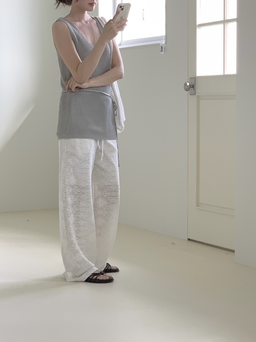 BIEN GARDER東大門代購女裝新款推薦真品吊帶背心含腰繩BIEN GARDER吊帶/背心