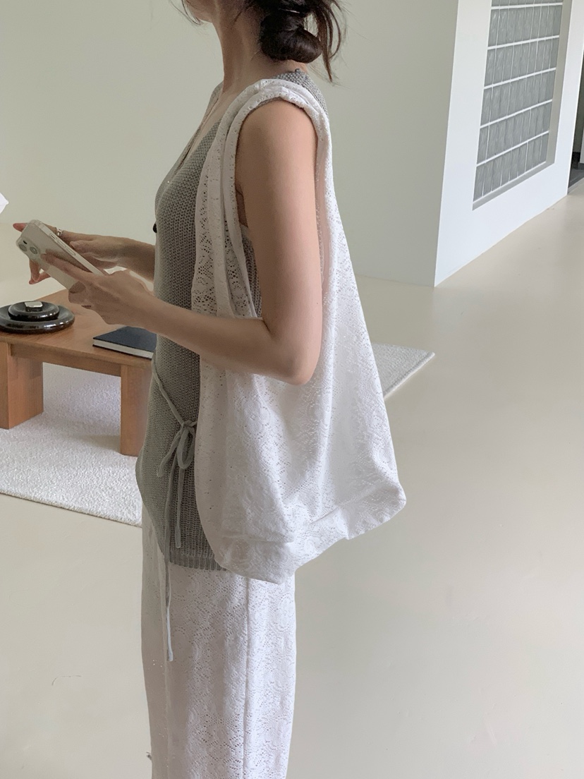 BIEN GARDER東大門代購女裝新款推薦真品吊帶背心含腰繩BIEN GARDER吊帶/背心