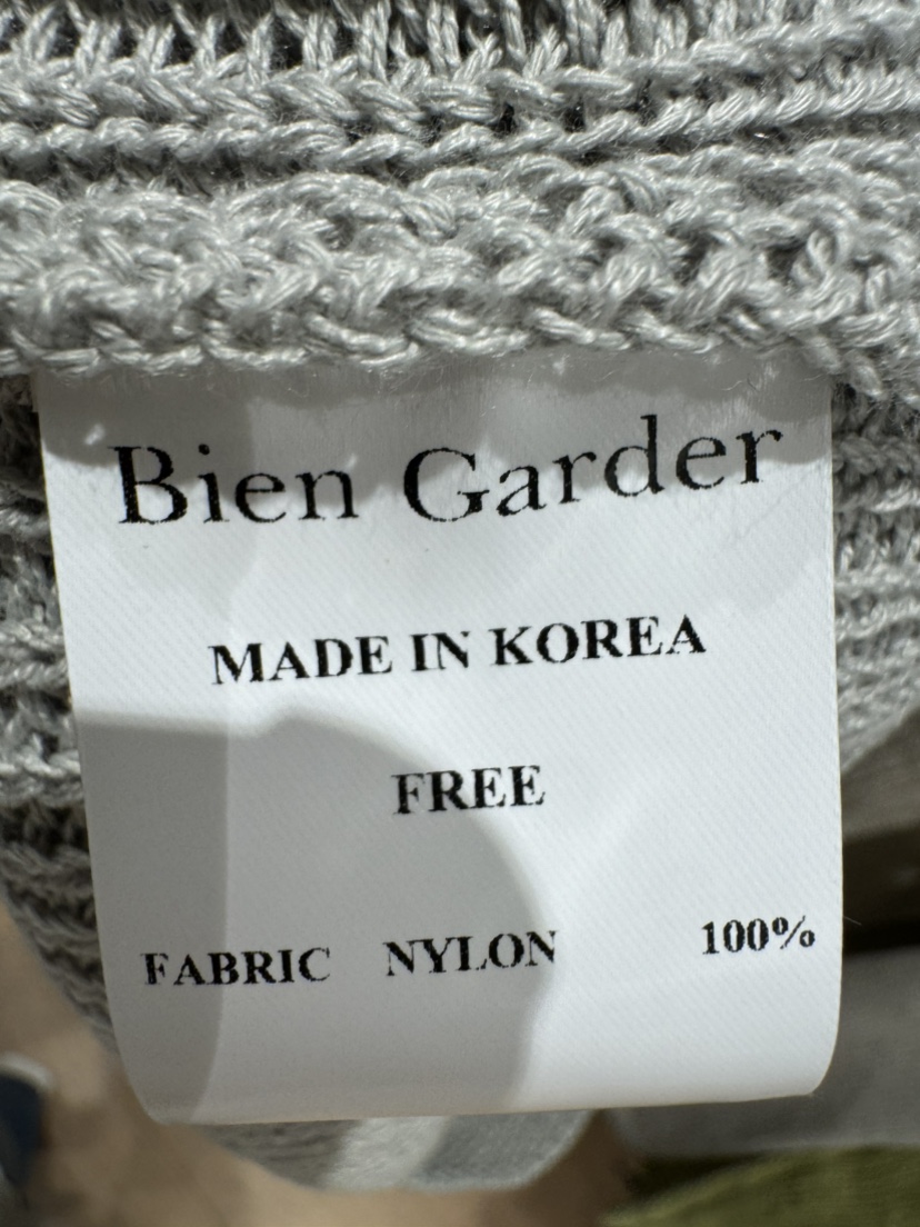 BIEN GARDER東大門代購女裝新款推薦真品吊帶背心含腰繩BIEN GARDER吊帶/背心