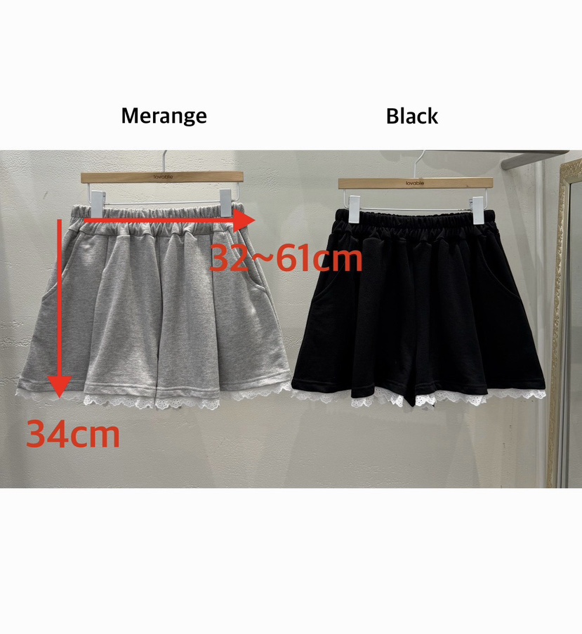 LOVABLE東大門代購女裝新品26春夏熱賣人氣職業休閑真品短褲LOVABLE短褲