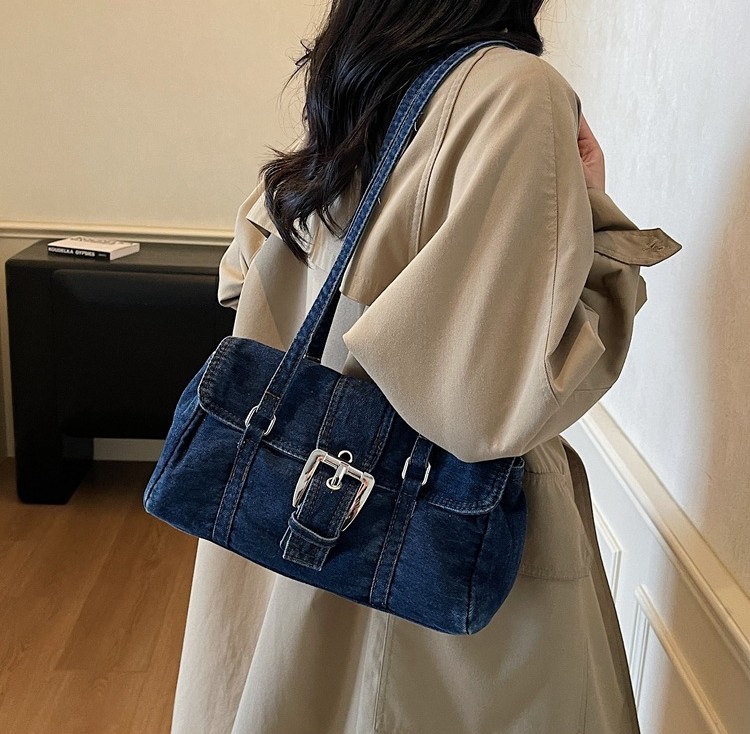 POSH BLUE東大門直郵女士新品休閑職業真品26春夏單肩斜跨包POSH BLUE單肩/斜跨包