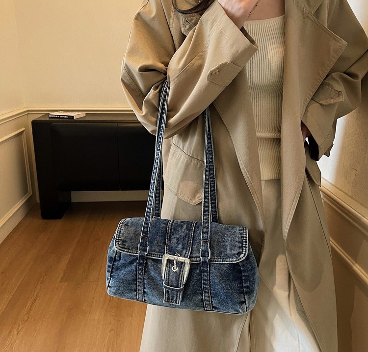 POSH BLUE東大門直郵女士新品休閑職業真品26春夏單肩斜跨包POSH BLUE單肩/斜跨包圖色3