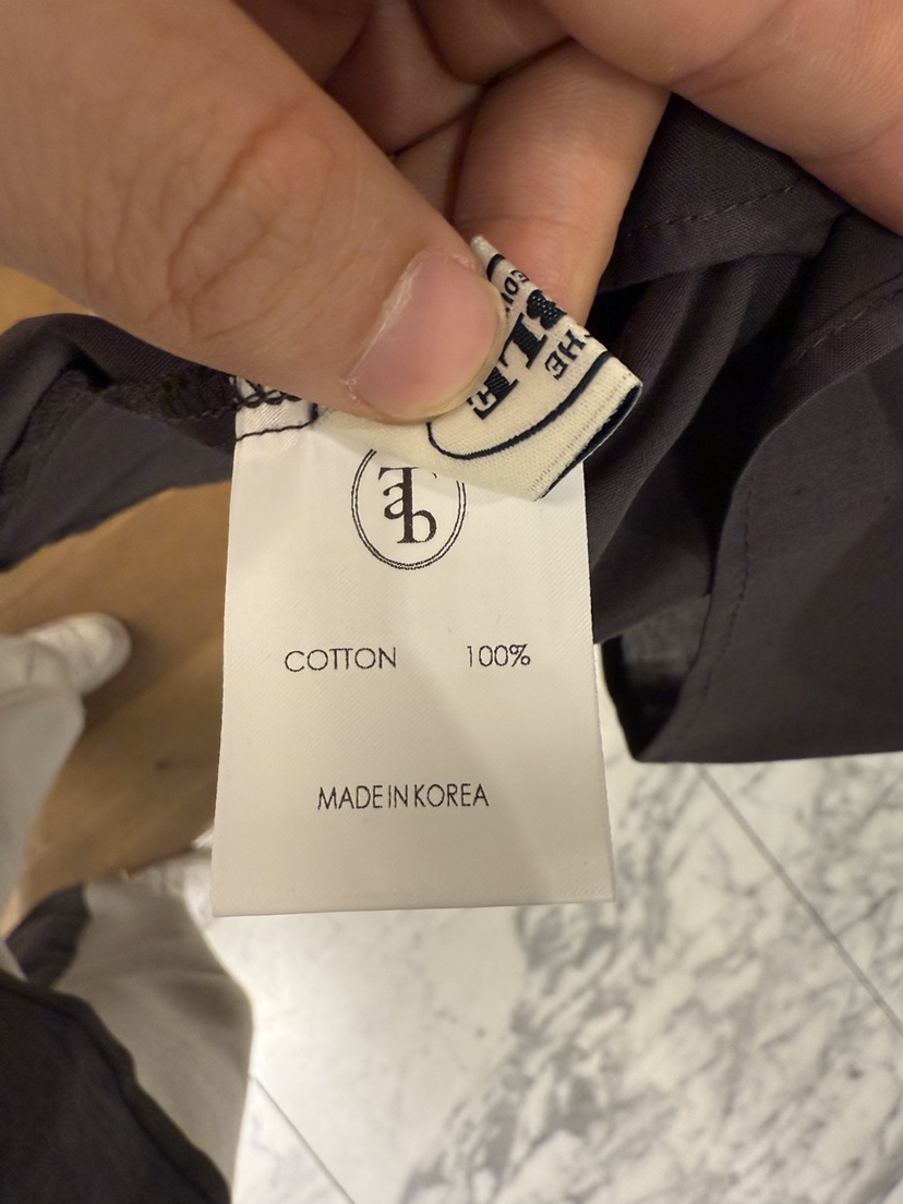 THE ABLE東大門直郵女士新款熱賣真品26春夏襯衫蕾絲衫褶皺THE ABLE/TA襯衫/蕾絲衫