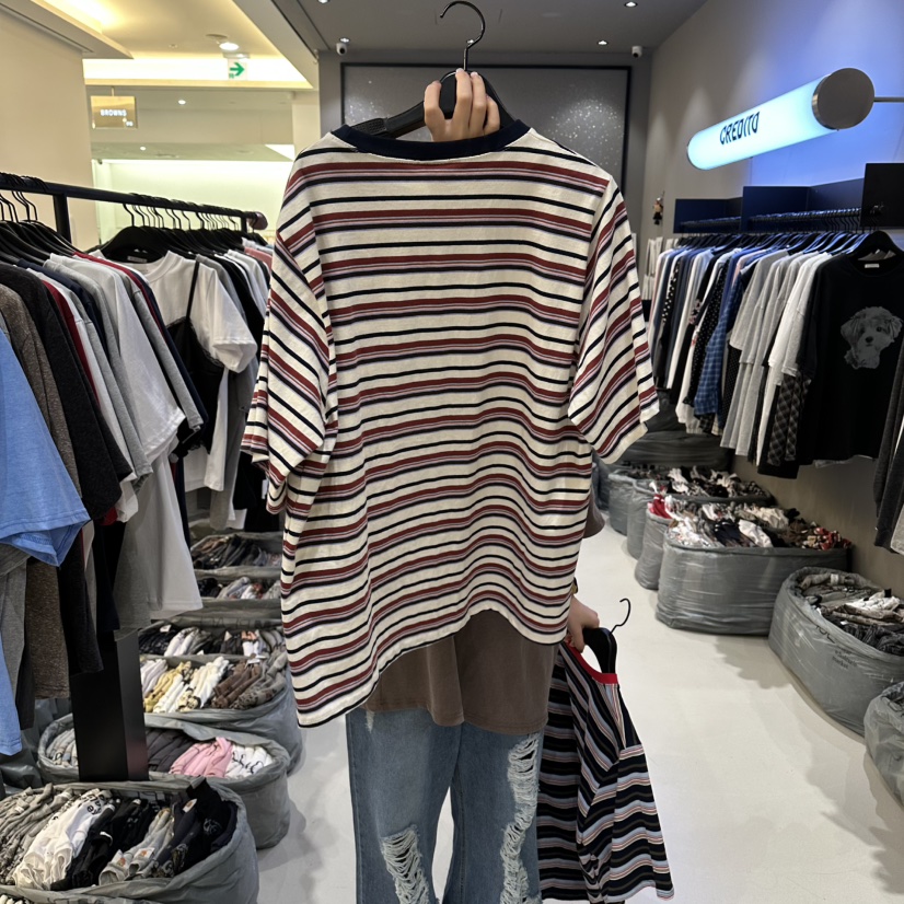 CREDITO東大門實拍女裝新品熱賣職業26春夏時尚人氣推薦T恤CREDITOT恤