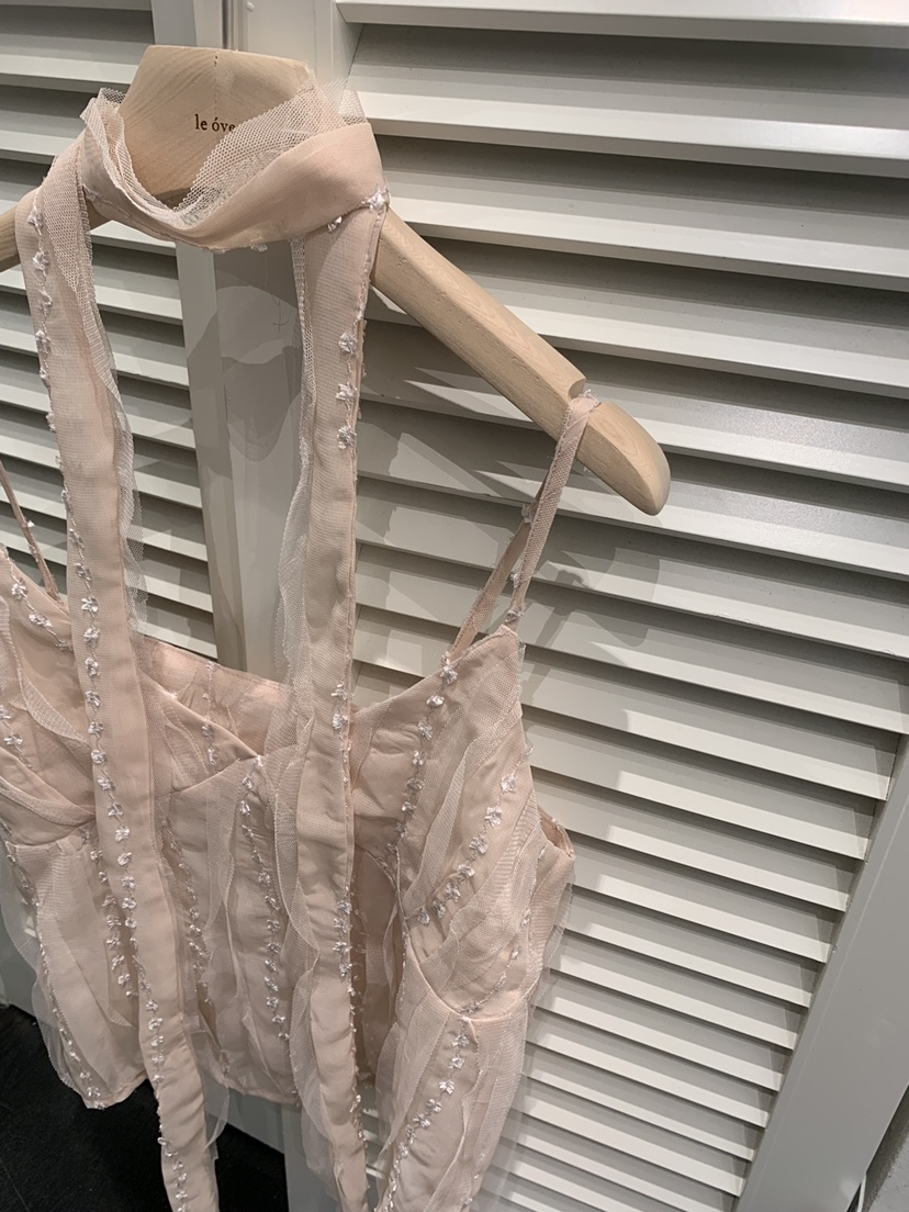 LE OVE/VERDI韓國代購女士新款人氣休閑吊帶背心含脖帶LE OVE/VERDI吊帶/背心