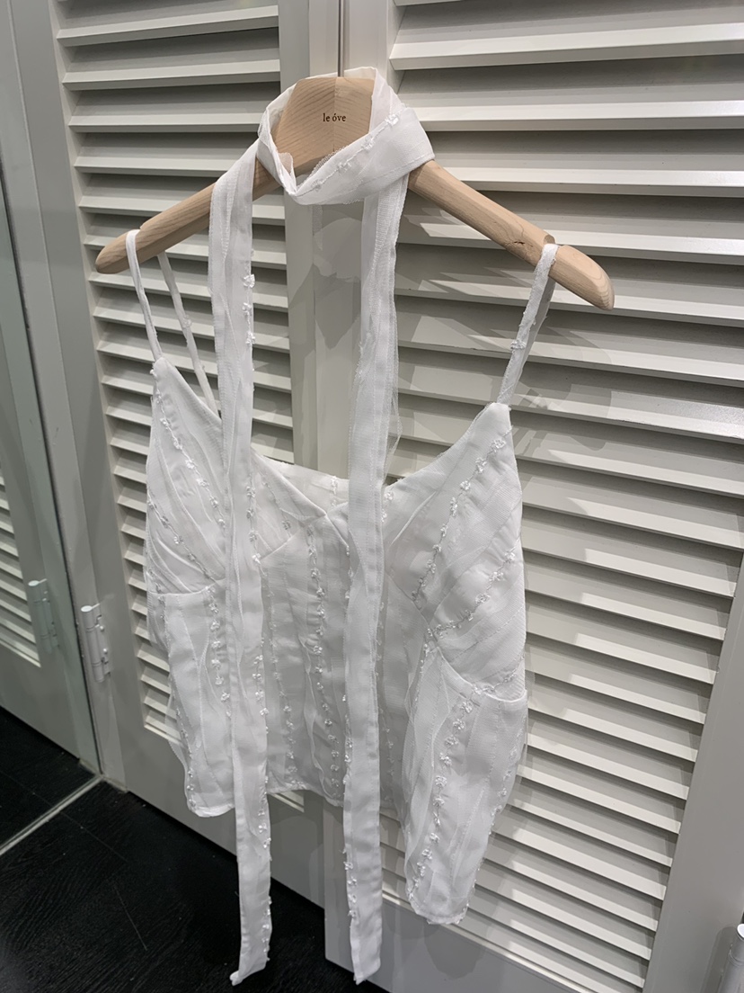 LE OVE/VERDI韓國代購女士新款人氣休閑吊帶背心含脖帶LE OVE/VERDI吊帶/背心圖色2