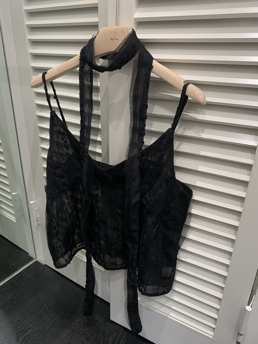 LE OVE/VERDI韓國代購女士新款人氣休閑吊帶背心含脖帶LE OVE/VERDI吊帶/背心圖色3