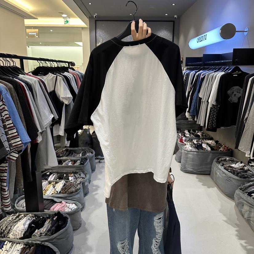 CREDITO韓國直郵女裝新品人氣真品休閑職業熱賣時尚26春夏T恤CREDITOT恤