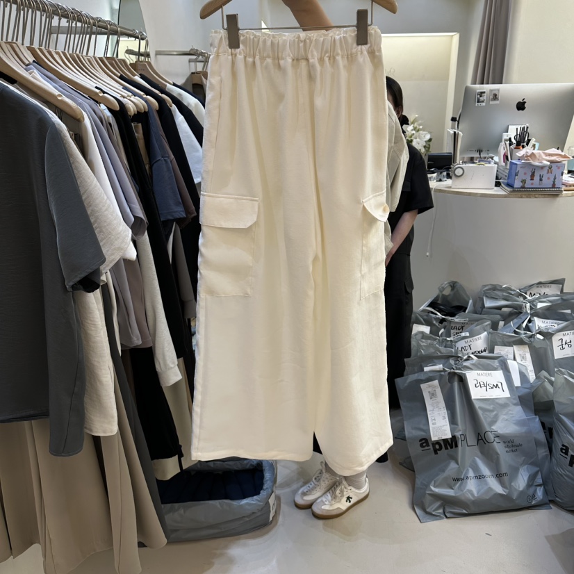 MATIERE東大門實拍女裝新品休閑真品時尚26春夏推薦休閑褲MATIERE休閑褲