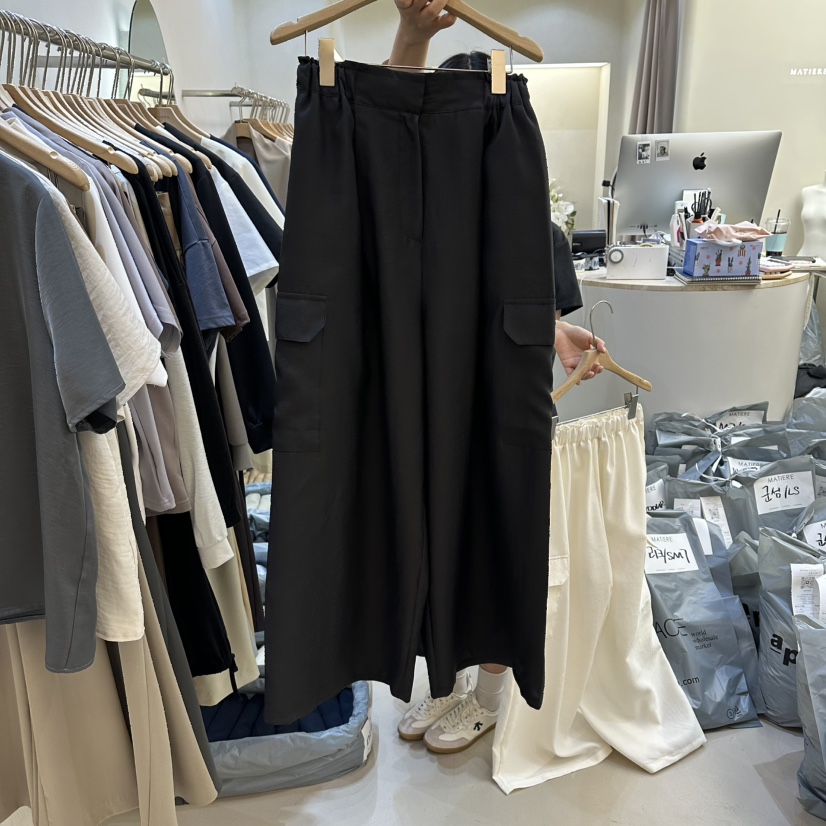 MATIERE東大門實拍女裝新品休閑真品時尚26春夏推薦休閑褲MATIERE休閑褲圖色2