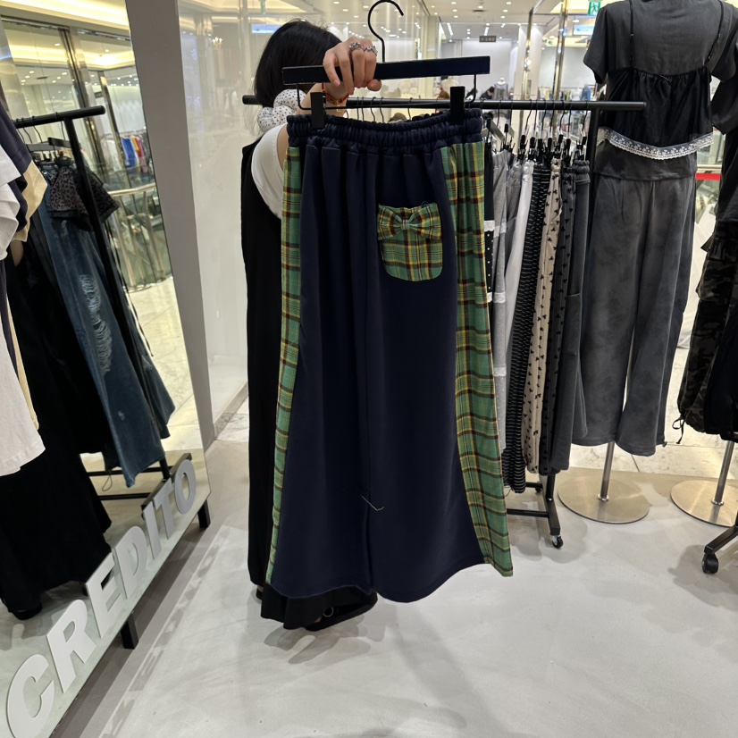 CREDITO韓國直郵女裝新款真品推薦熱賣人氣26春夏休閑長裙CREDITO長裙