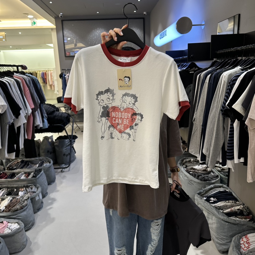 CREDITO東大門實拍女士新品人氣熱賣職業推薦真品時尚T恤CREDITOT恤圖色1