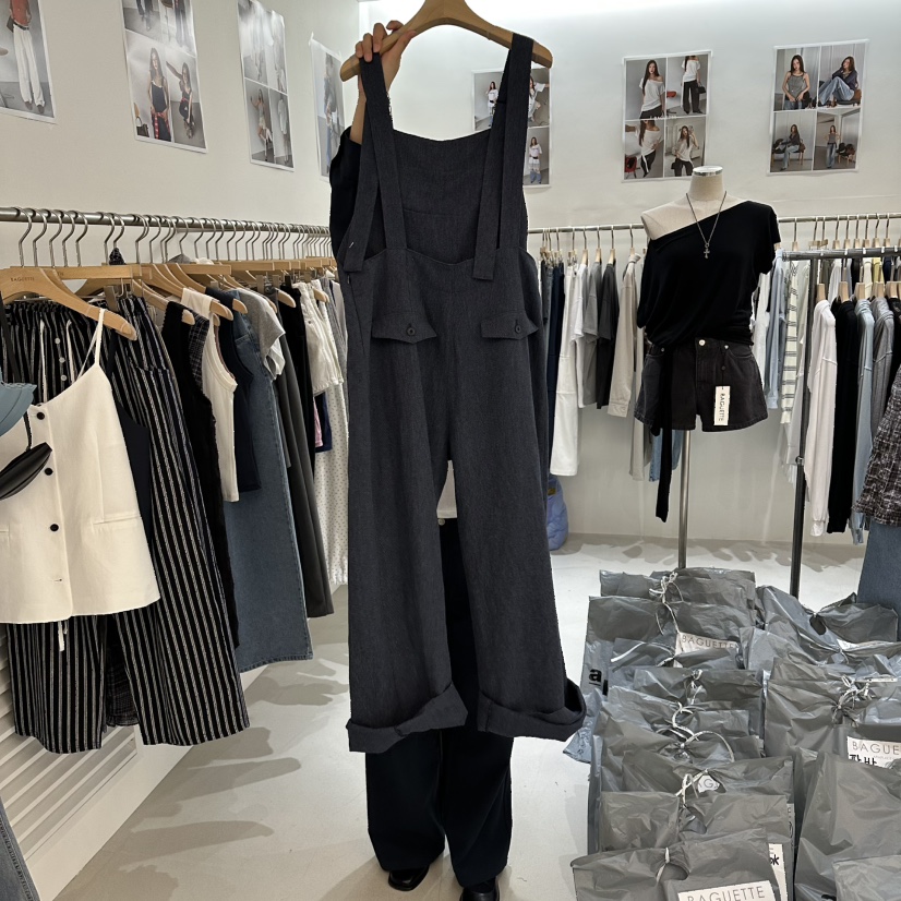 BAGUETTE-P韓國直郵女士新品職業熱賣時尚連體褲不含配飾BAGUETTE-P連體褲